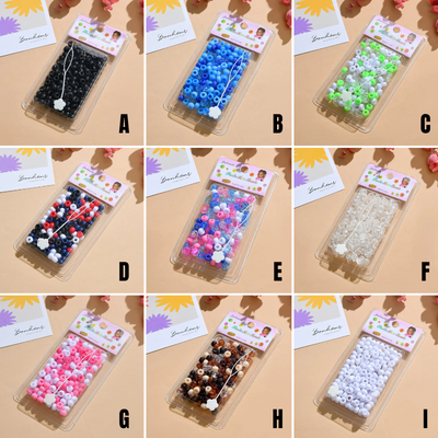 Small Plastic Hair Beads - Braid Accessories