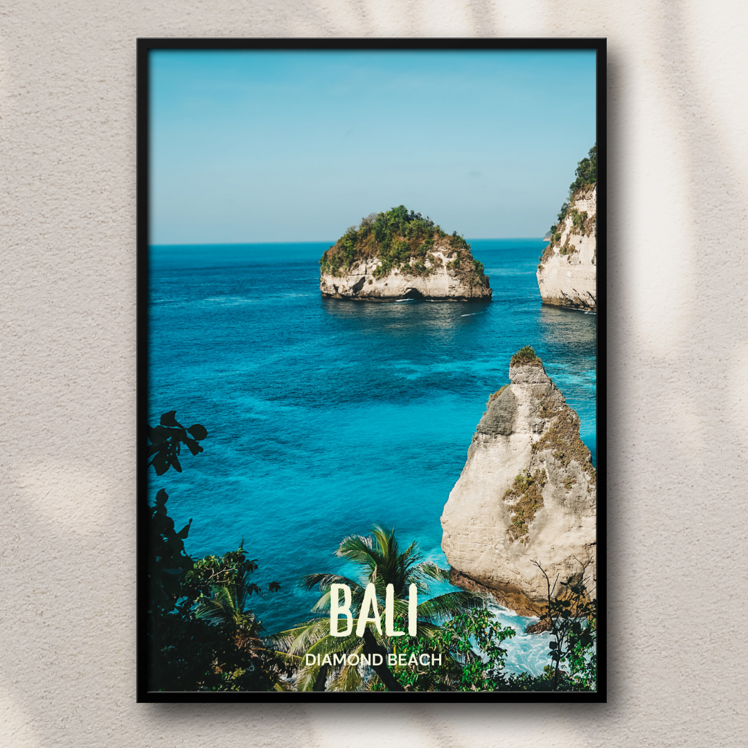 Bali - Diamond Beach Poster Print