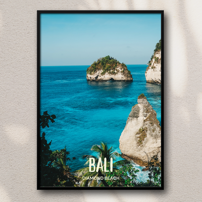 Bali - Diamond Beach Poster Print