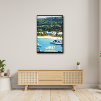 Jamaica - Ocho Rios Bay Beach Poster Print