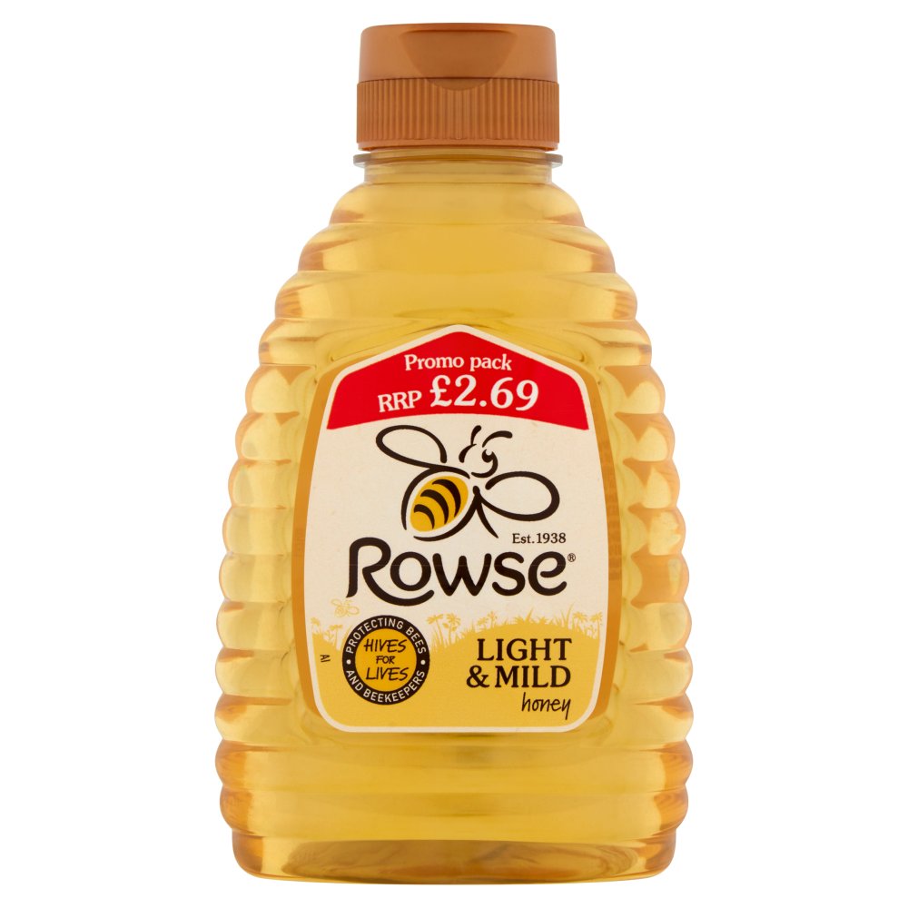 Rowse Light & Mild Honey 340g