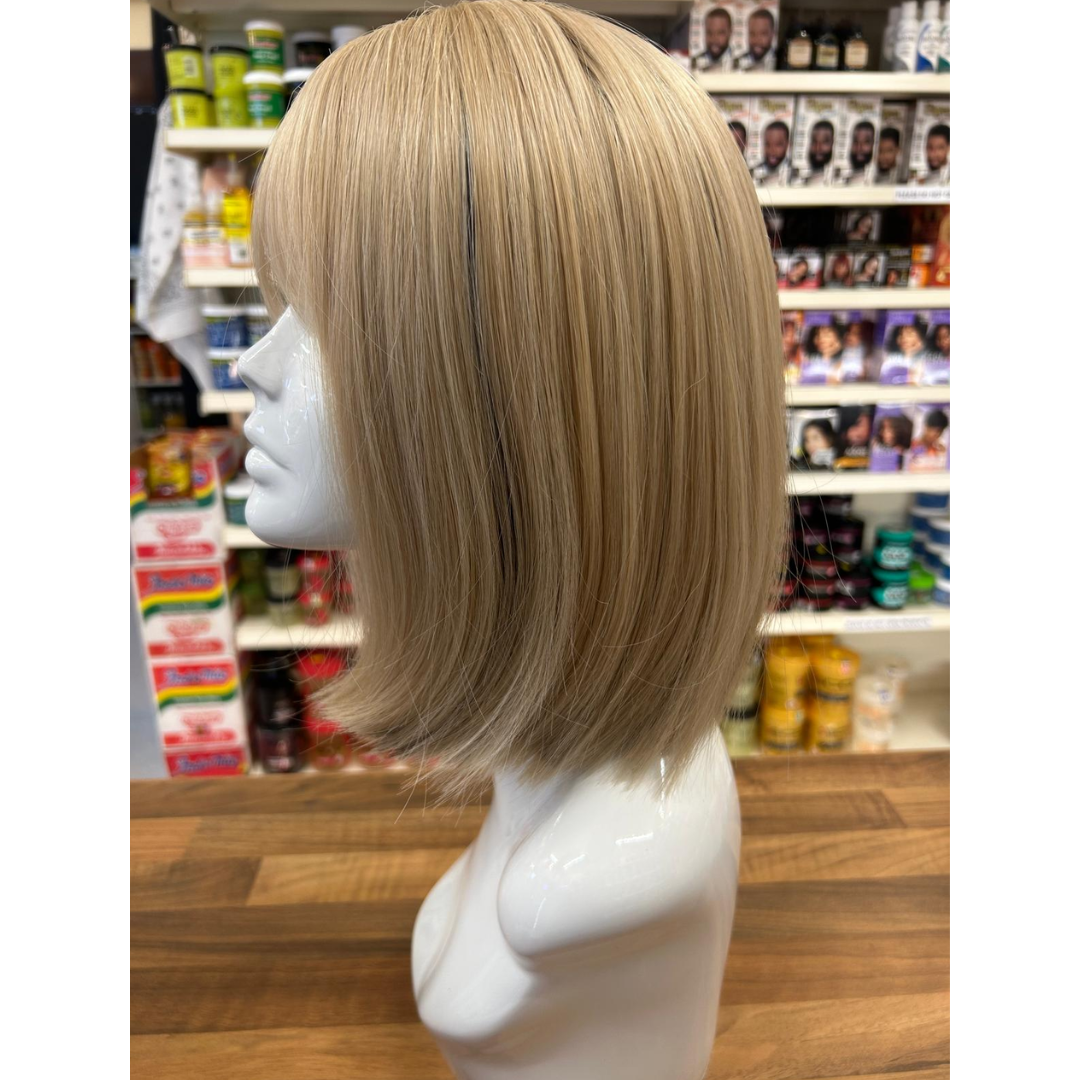 Sasha 2 - 12', Straight, Synthetic Wig - Blonde with Dark Brown Underneath
