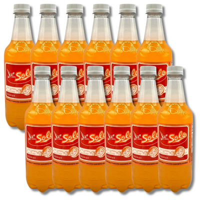 Large Solo Drink - Orange 590ml Trinidad & Tobago Imported Soft Drink