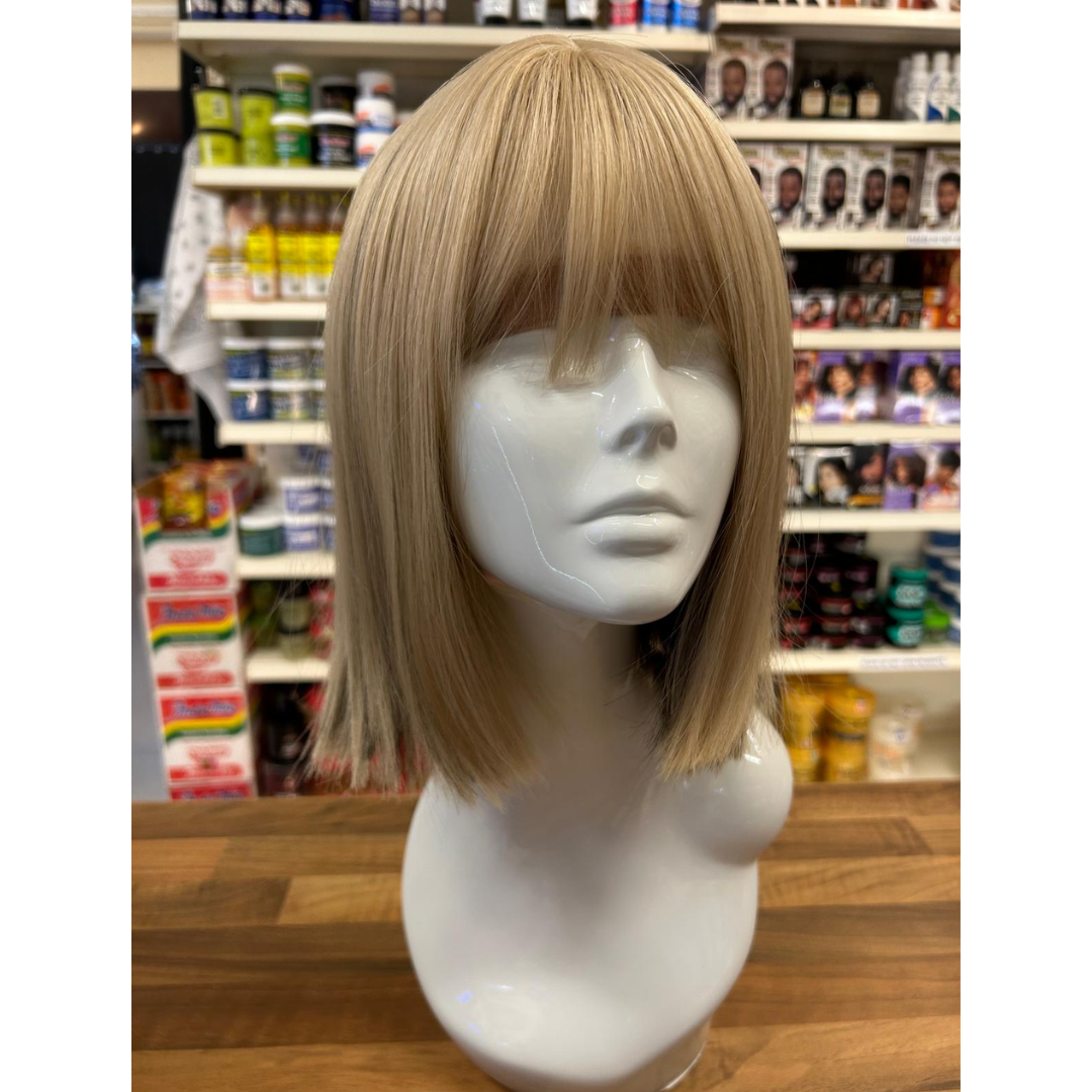 Sasha 2 - 12', Straight, Synthetic Wig - Blonde with Dark Brown Underneath