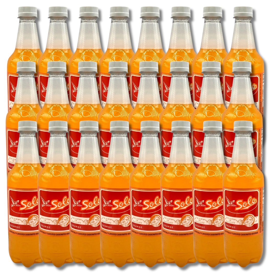 Large Solo Drink - Orange 590ml Trinidad & Tobago Imported Soft Drink