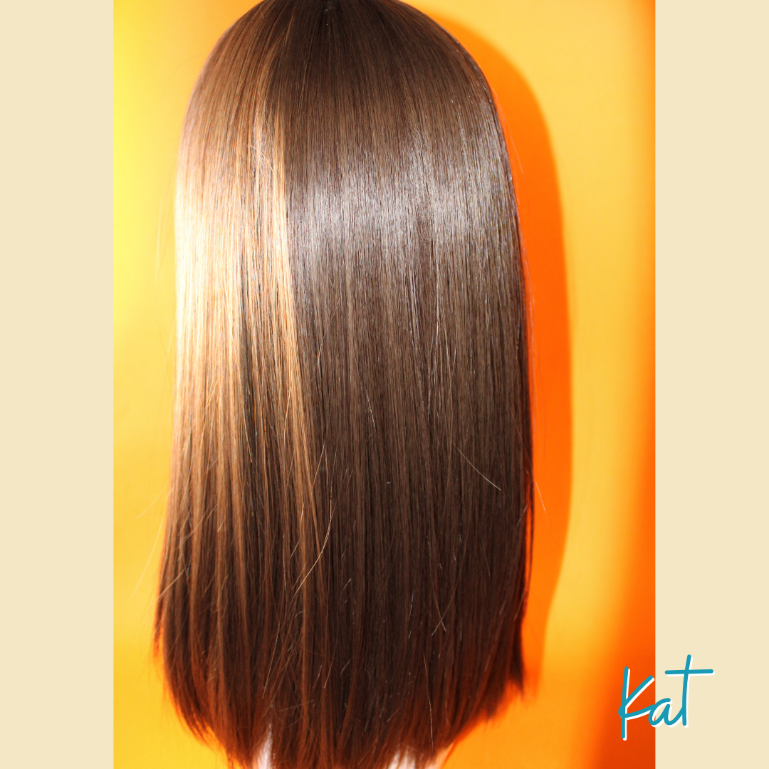 Kat - 18' - Straight Synthetic Wig - Brown