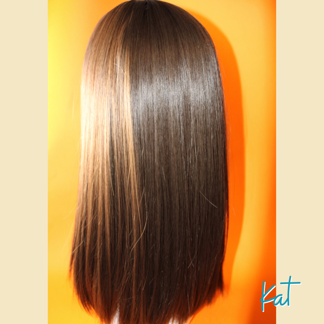Kat - 18' - Straight Synthetic Wig - Brown