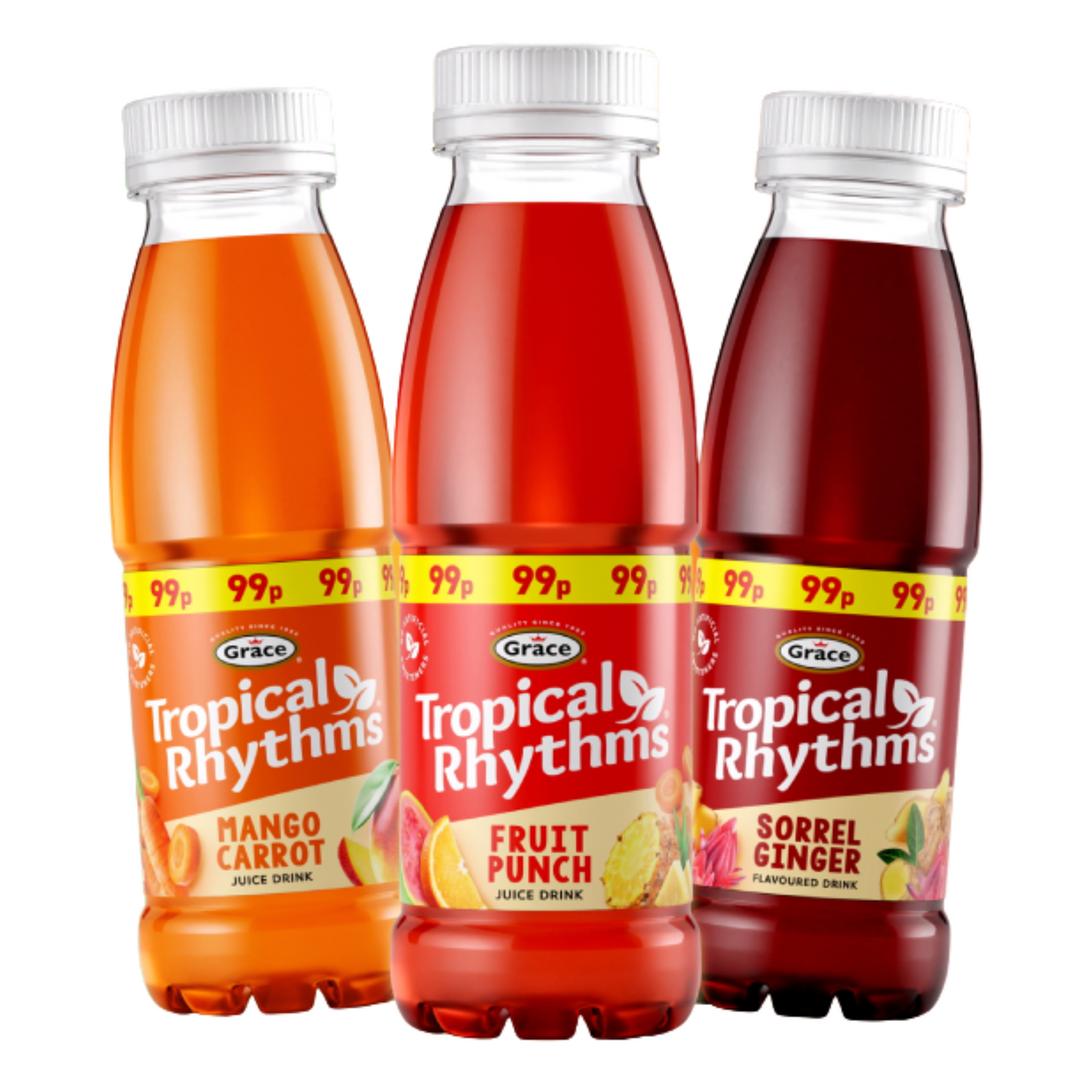 Tropical Rhythms Soft Drinks 330ml