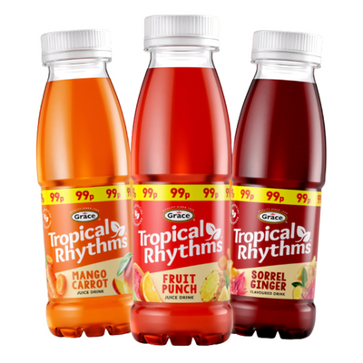 Tropical Rhythms Soft Drinks 330ml
