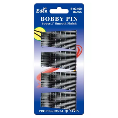 Eden: 60 Bobby Pins 2' - Black #03460