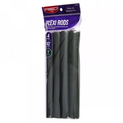 Red by Kiss Flexi Rods (Green) 10" - 4pcs (HRF19)