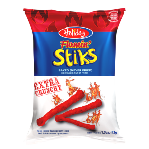 Holiday Flamin' Stiks 42g