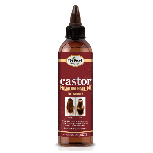 Difeel Castor Oil Pro Growth Hair Oil 8oz