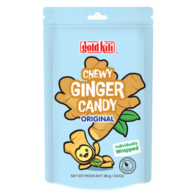 Gold Kili Chewy Ginger Candy Original 85g