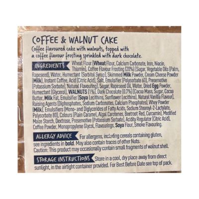 Coolmore Coffee & Walnut Cake 400g