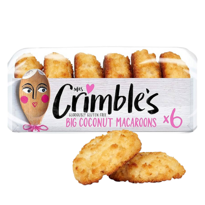 Mrs Crimbles Big Coconut Macaroons (6 pcs) - 180g