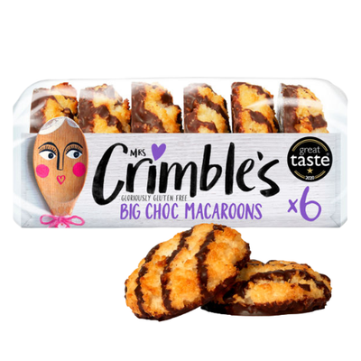 Mrs Crimbles Big Choc Macaroons (6 pcs) - 195g