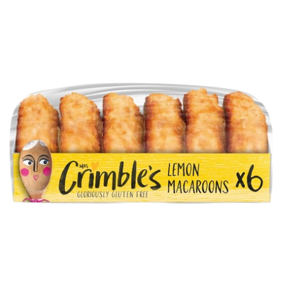 Mrs Crimbles Lemon Macaroons (6 pcs) - 195g