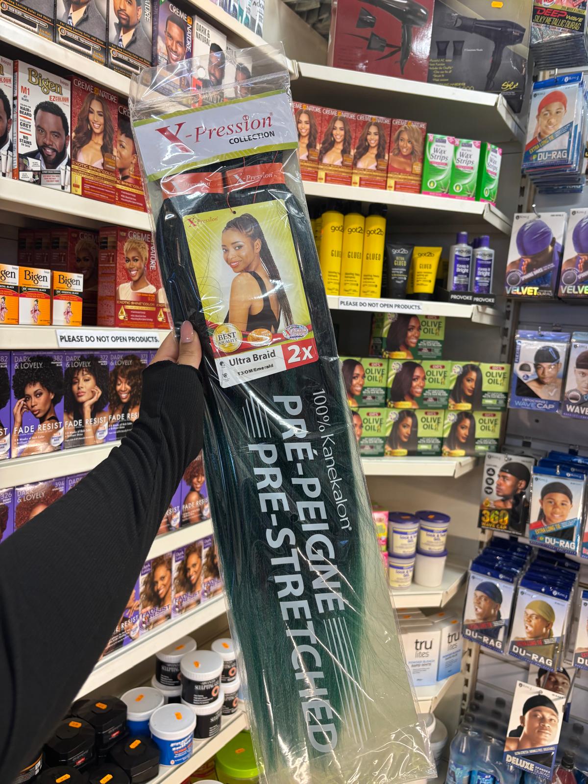 X-Pressions Ultra Braid Pre-Stretched Hair