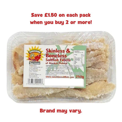 Boneless Salt Fish 250g