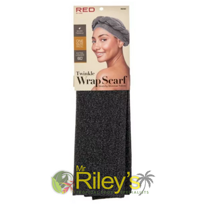 Red By Kiss Twinkle Wrap Scarf - Silver HQ183