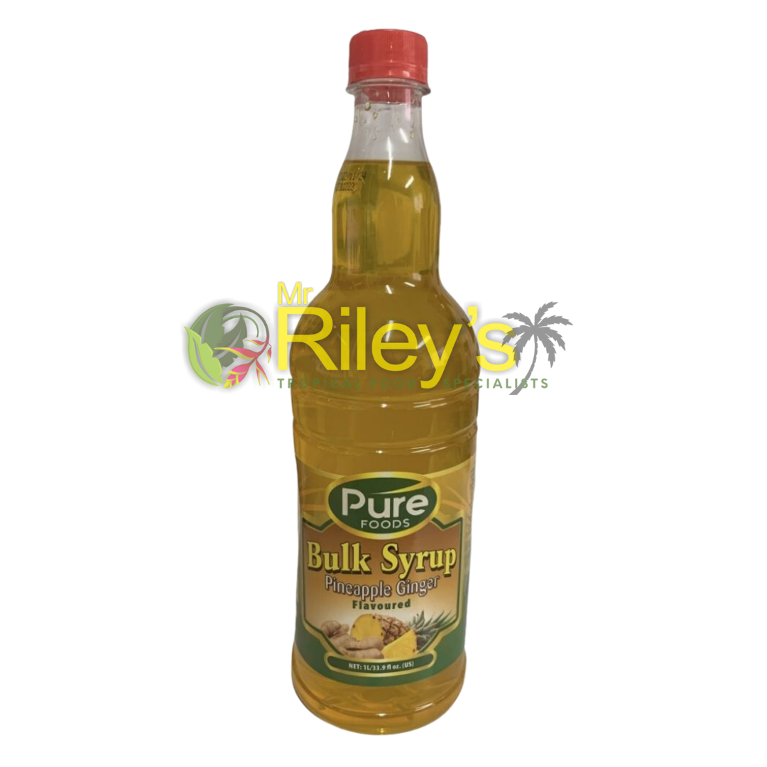 Pure Foods Bulk Syrup - Pineapple Ginger 1L