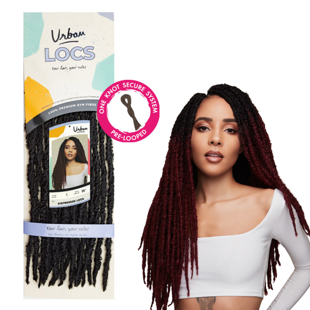 Urban Locs - Distressed Locs 20"
