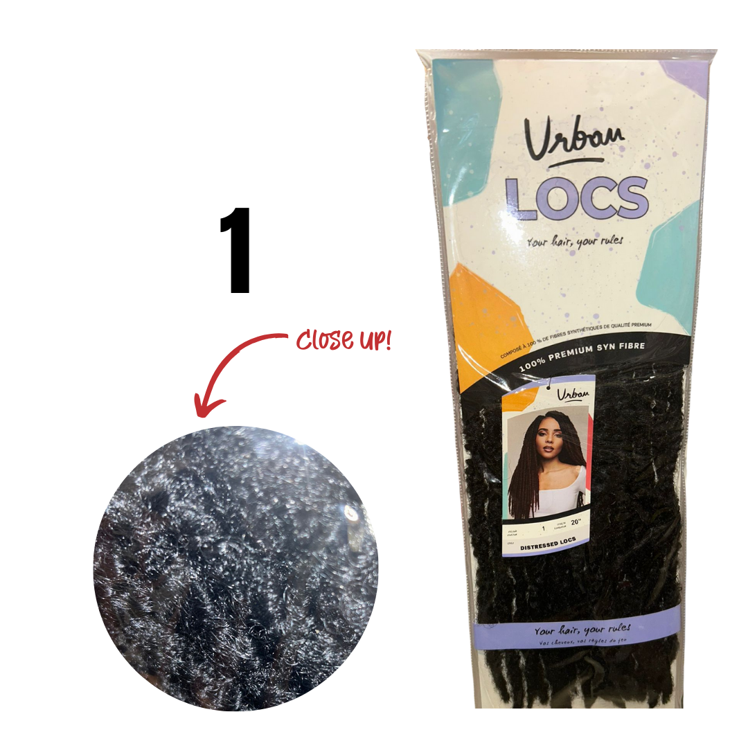 Urban Locs - Distressed Locs 20'