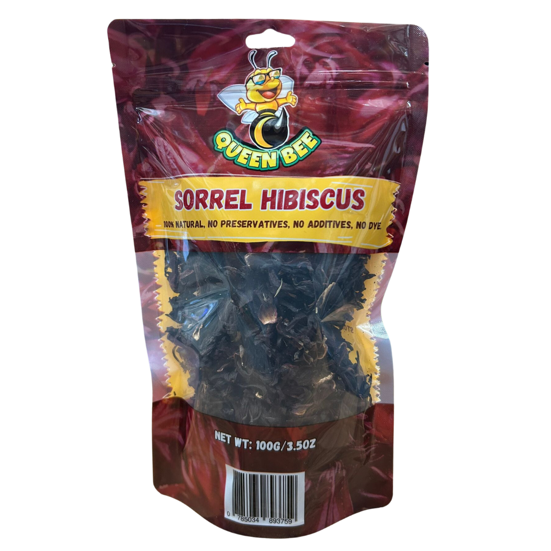 Queen Bee Dried Sorrel (Hibiscus) 100g