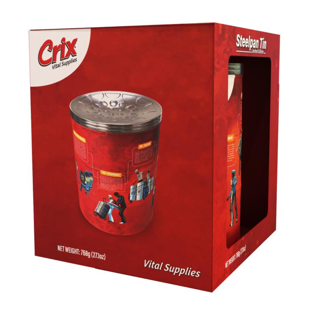 Limited Edition Crix Steelpan Tin - 768g (8 x 96g)