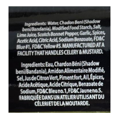 Karibbean Flavours Shadon Beni Sauce 359ml