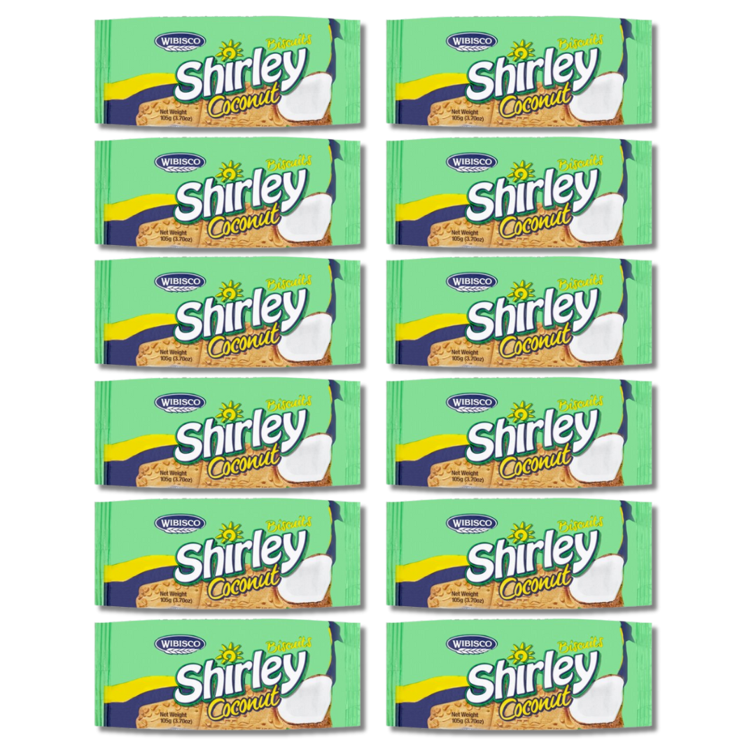 Wibisco Shirley Biscuits Coconut 105g