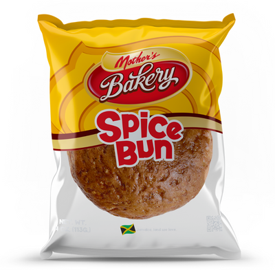 Mother's Bakery Jamaican Spice Bun 4oz – Traditional Caribbean Treat