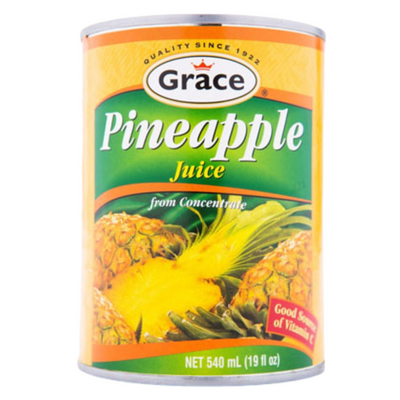 Grace Pineapple Juice Drink 540m Jamaica