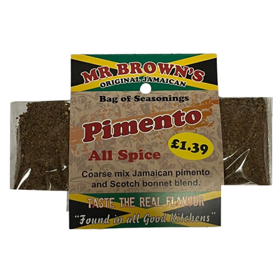 Mr Brown's Pimento All Spice & Scotch Bonnet Blend - Coarse Mix 20g