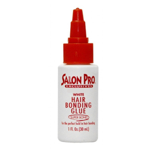 Salon Pro White Hair Bonding Glue 1oz