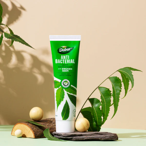 Dabur Antibacterial Organic Neem Toothpaste 100ml