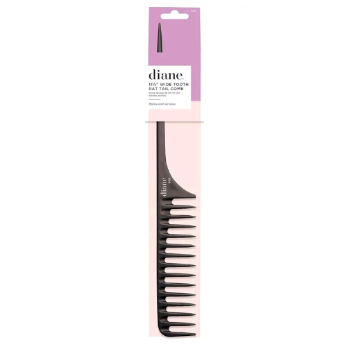 Diane 11 1/2" Wide Rat Tail Comb D39