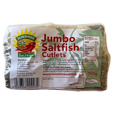 Jumbo Saltfish Cutlets 350g