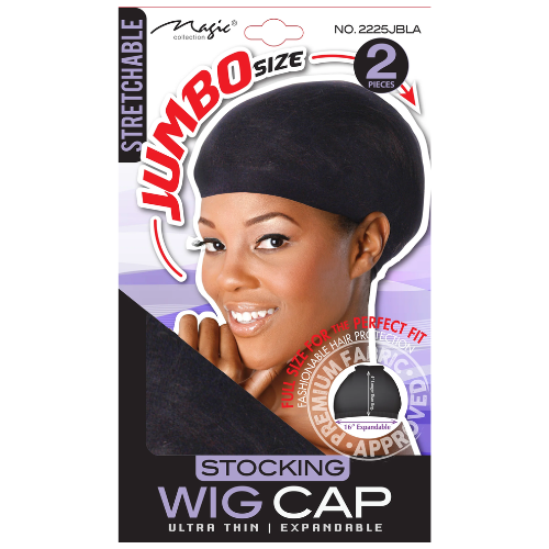Magic Collection Jumbo Stocking Wig Cap 2pcs (2225 JBLA)