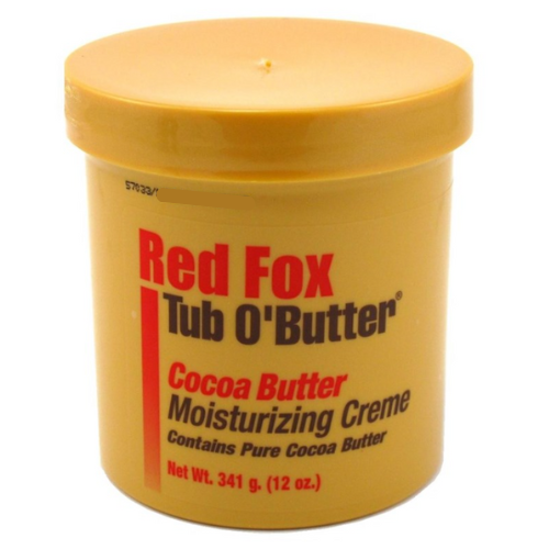 Red Fox Tub O'Butter Cocoa Butter Moisturising Creme 12oz