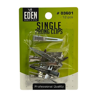Eden Single Prong Clips (#03601)