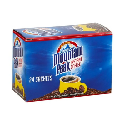 Original Jamaican Mountain Peak Instant Coffee - 24 Sachets