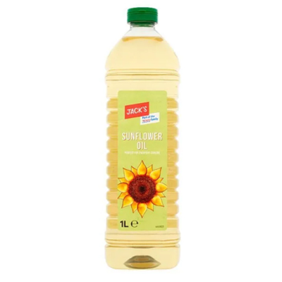 Jack's Sunflower Oil 1L