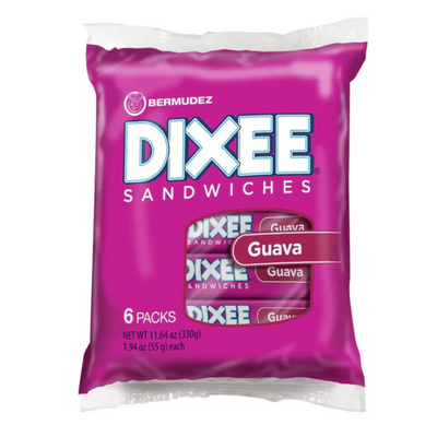 Bermudez Dixee Sandwich Cookies - Guava 330g (6 x 55g)