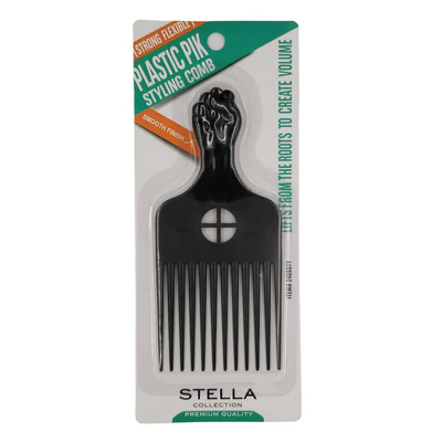 Stella Plastic Styling Comb - Afro Pik #2409