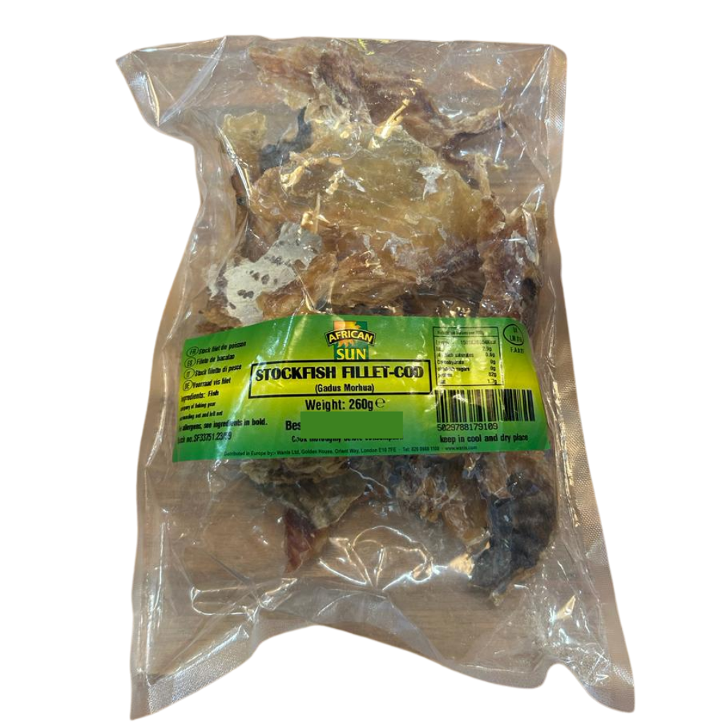 Africas Finest Stockfish Cod, 250g