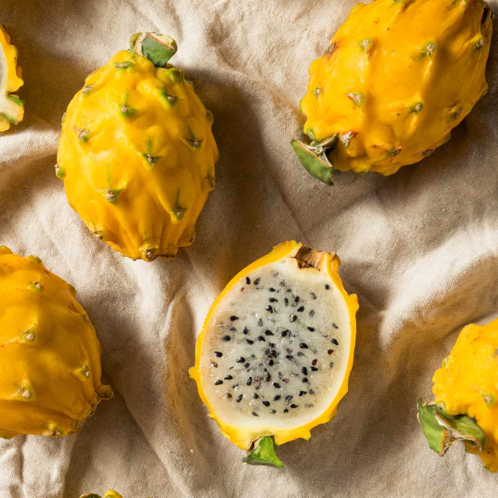 Colombian Yellow Dragon Fruit (Pitahaya/Pitaya) (Single)