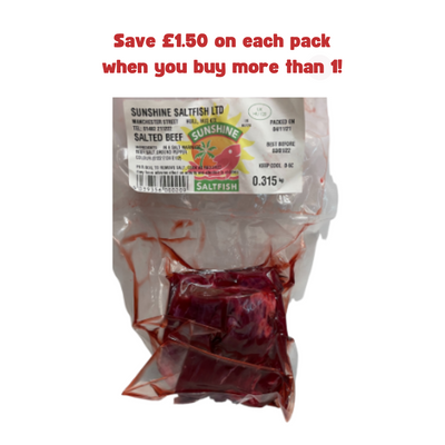 Salted Beef - (0.3kg Average Weight)