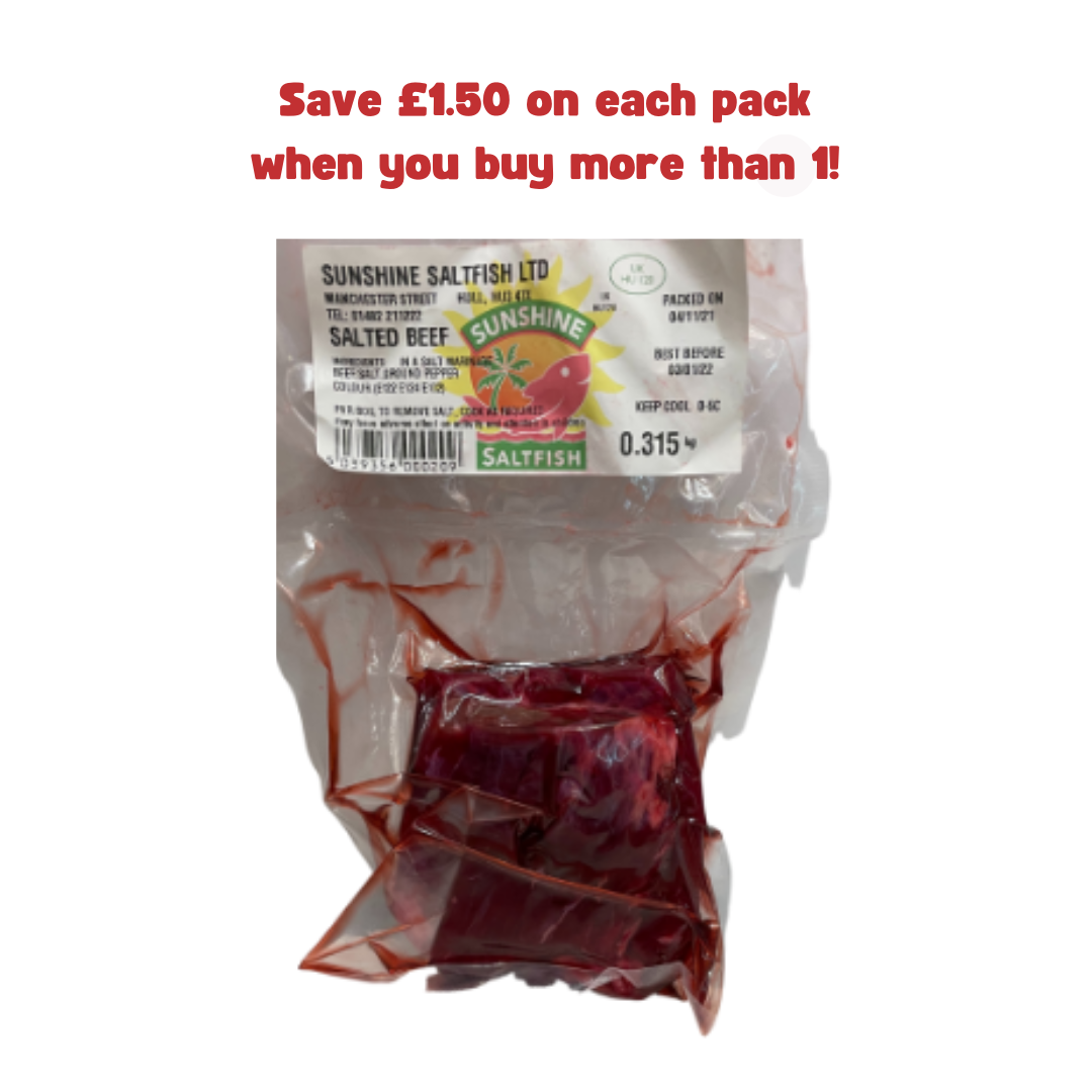 Salted Beef - (0.3kg Average Weight)